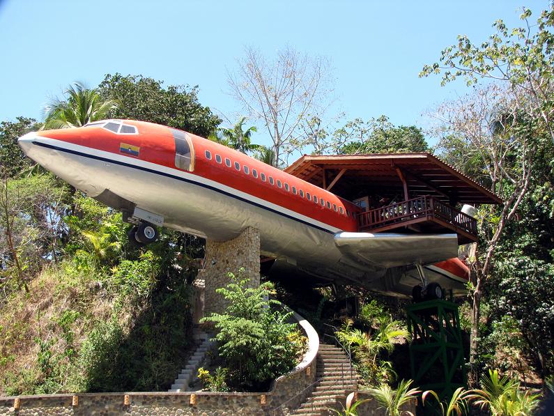 airplane-hotel-room-conversion-costa-rica